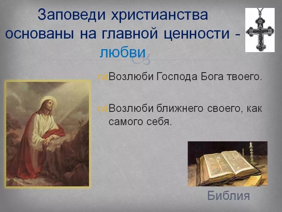Самое главное в христианстве
