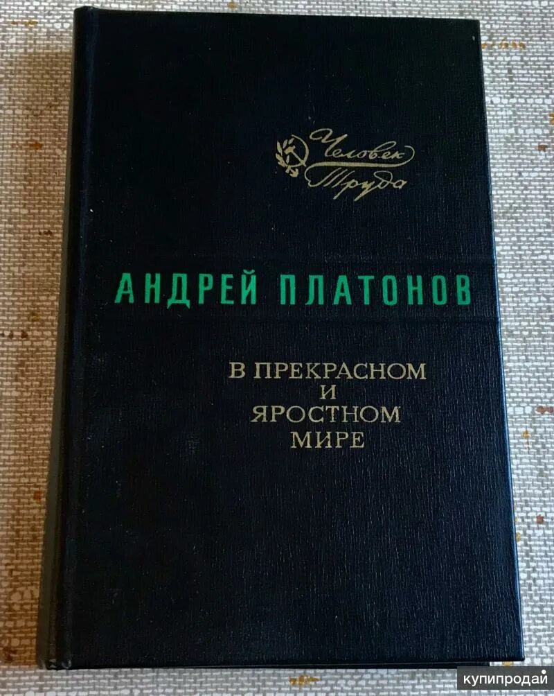 Платонов в прекрасном и яростном книга.