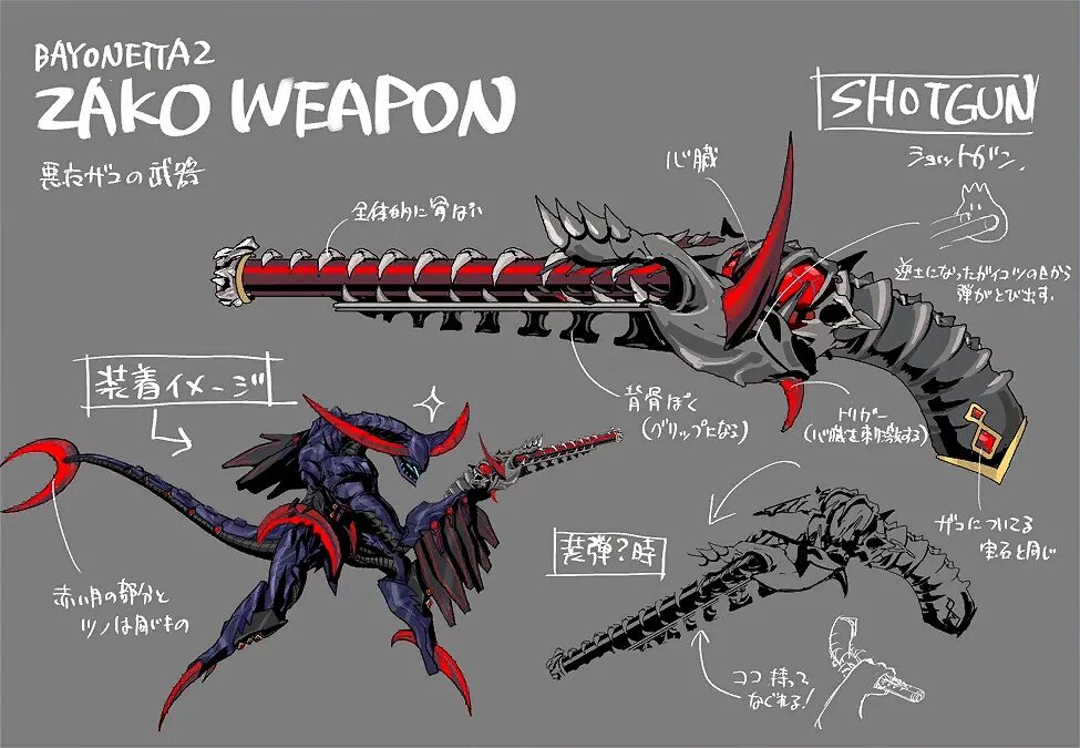 Weapons enemies