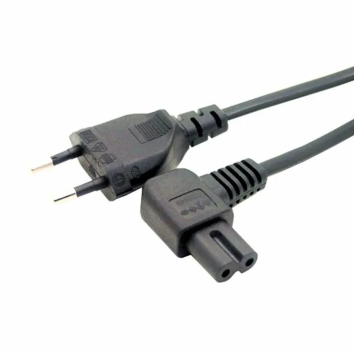 Шнур сетевой для бытовой техники. Кабель питания (сетевой шнур), IEC-320-c7 2 Pin. Сетевой шнур eu 2pin c7 Power. Шнур IEC с7. Кабель питания IEC-320-c7 восьмерка 1м (угл) черн.