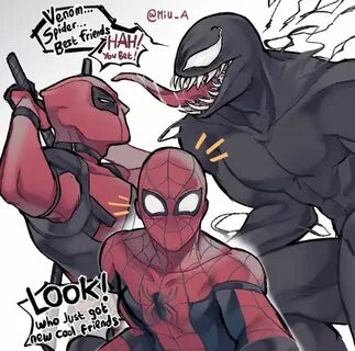 Deadpool X Spiderman. 