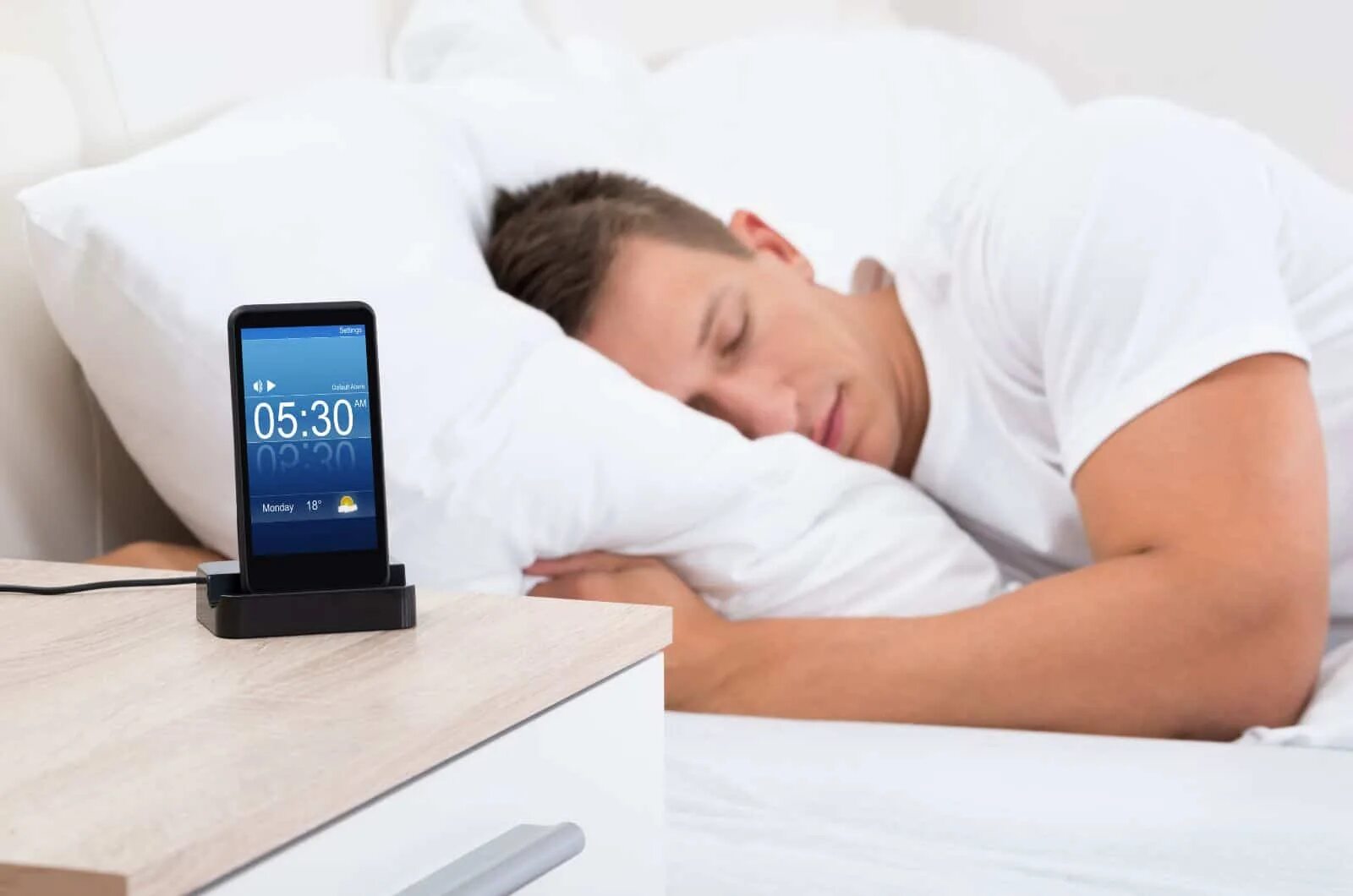 Phone bed