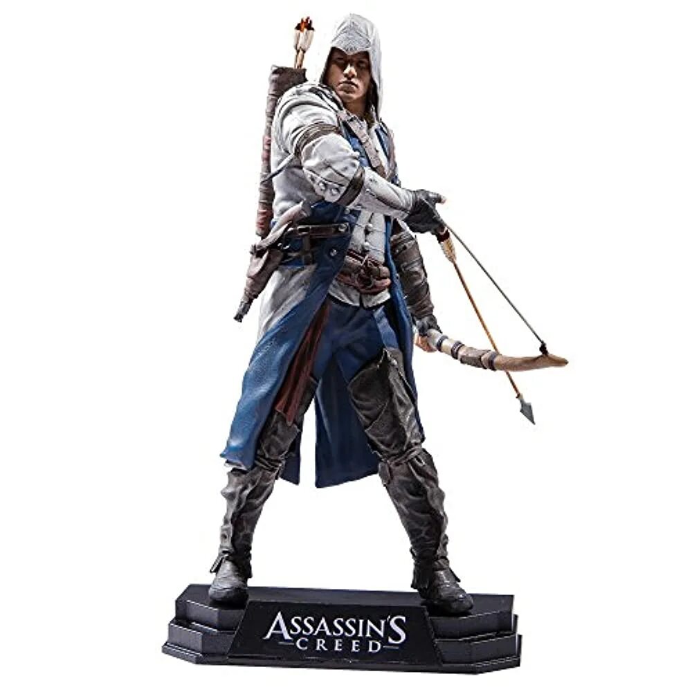 Ассасин крид цены. Фигурка MCFARLANE Toys Assassin's Creed. Фигурка Коннора ассасин Creed 3. Фигурка ассасин Крид 3. Assassins Creed Коннор фигурка.