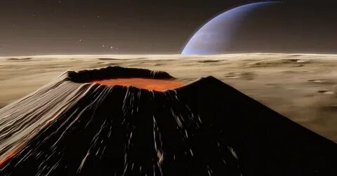 Самые большие вулканы солнечной системы