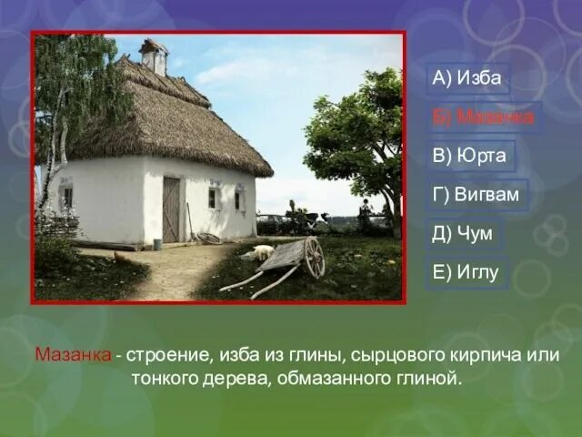 Сообщение о Мазанке. Хата Мазанка рассказ. Хата Мазанка сообщение. Мазанка его происхождение.