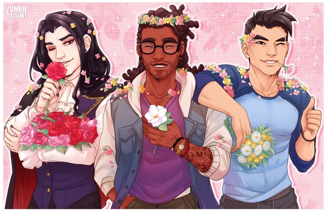 Re daddy. Дрим Дэдди персонажи. Дэмиен Dream Daddy. Дрим Дэдди новелла.