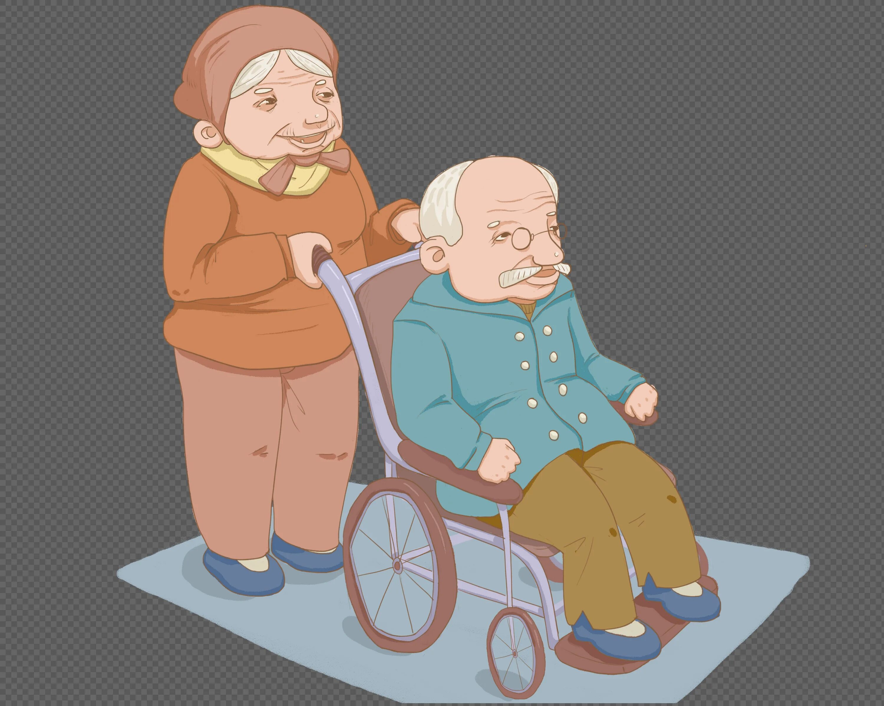 Внук привез деда в особый дом престарелых. Дедушка в коляске. бабуся с коляской. бабушка с внуком в инвалидной коляске. дедушка с бабушкой с коляской.