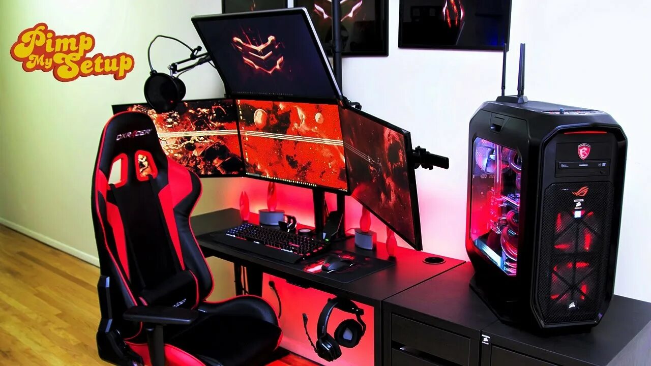 Гейминг сетап 2020. Сетап в Красном цвете. Ардар гейминг Блэк. Best Gaming Setup. My gaming pc