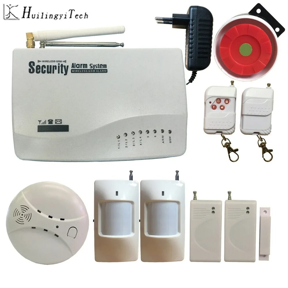 Сигнализация GSM Alarm System. Сигнализация HUILINGYITECH 433 МГЦ,. GSM сигнализация 433 МГЦ. Охранная система Security Alarm System Wireless GSM Alarm.