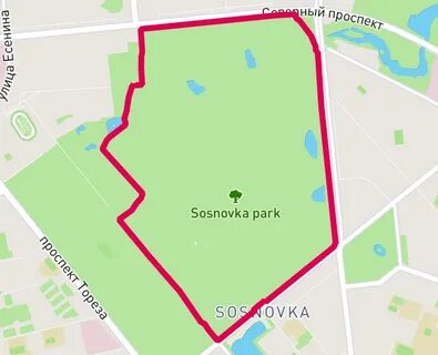 Маршрут сосновка