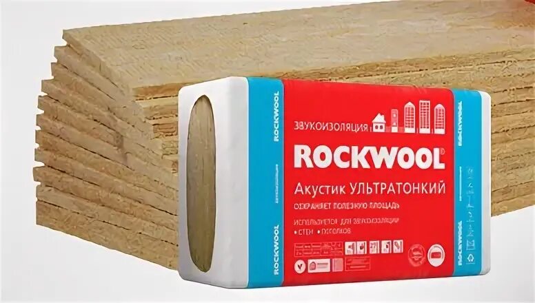 Звукоизоляция rockwool