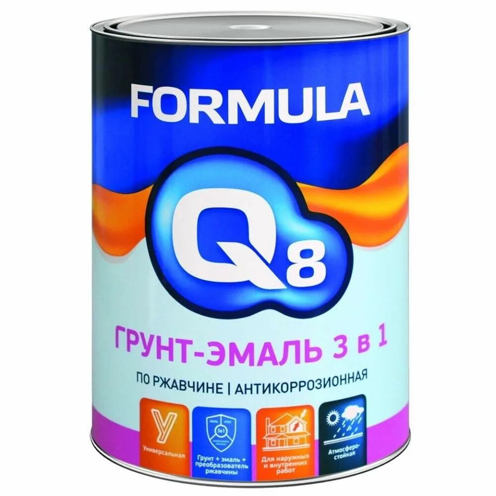 Краска грунт эмаль по ржавчине черная. Эмаль ПФ-115 Formula q8 1,9кг белая. Грунт-эмаль по ржавчине Formula q8 3 в 1 зеленая. Грунт-эмаль по ржавчине Formula q8 3 в 1 зеленая 0,9. Грунт-эмаль по ржавчине Престиж Formula q8 сертификат.