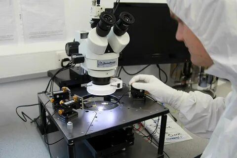 Работа цифрового микроскопа