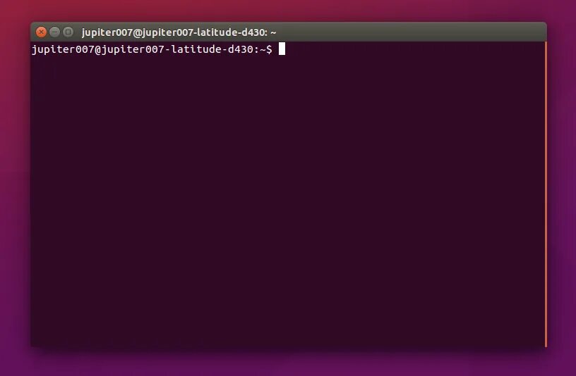 Ubuntu console