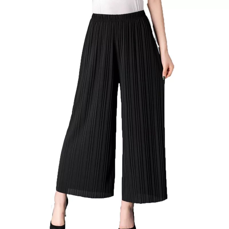 Брюки плиссе 2022. Штаны гофре. Брюки гофрой. Плиссированные брюки валберис. Брюки женские гофрированные широкие.
