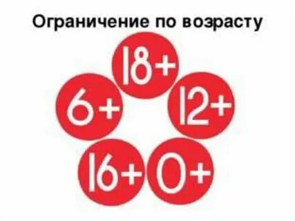 Сайт с возрастным ограничением 18