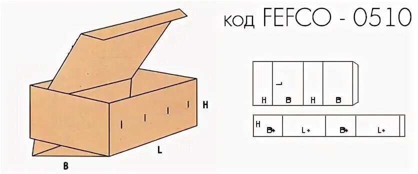 Fefco 0427 чертеж