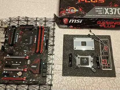 MSI x370 Gaming Plus. Х370 гейминг плюс. МSI н370 Gaming Plus.