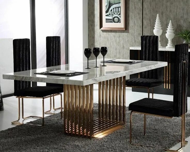 Table Leonardo Bicolor La Seggiola