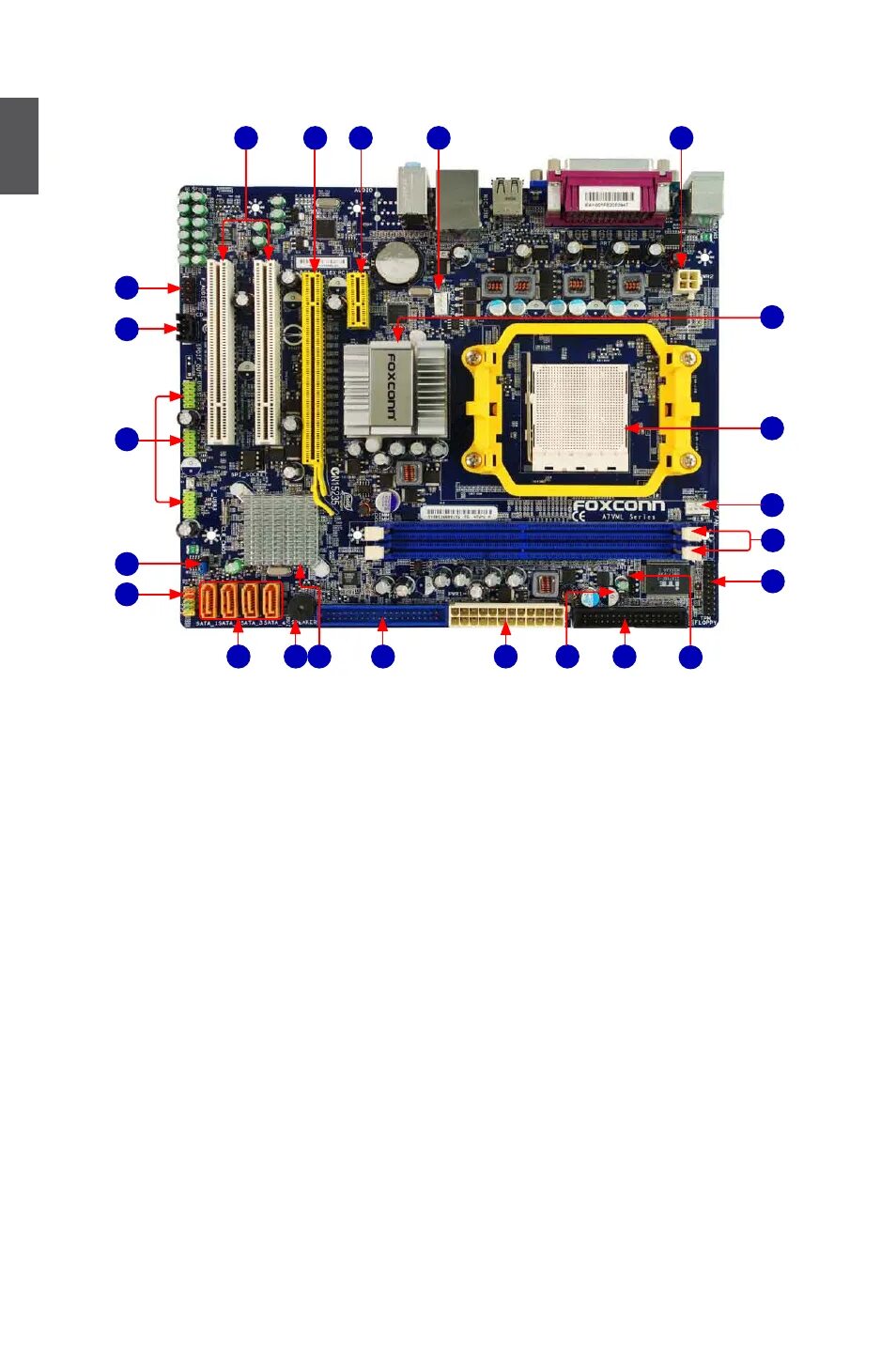 Схема платы ноутбука foxconn ml1 h94v 0 Foxconn E253117 94V-0 ML1-Y материнская плата eBay