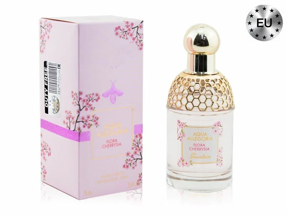 Guerlain Aqua Allegoria Flora Cherrysia. Духи Aqua Allegoria Flora Cherrysia. Aqua Allegoria Flora Cherrysia EDT 75ml. Духи Guerlain Aqua Allegoria Flora Cherrysia.