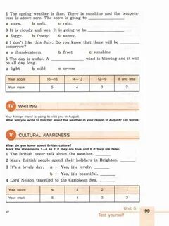 Решебник по английскому 6 класс activity book