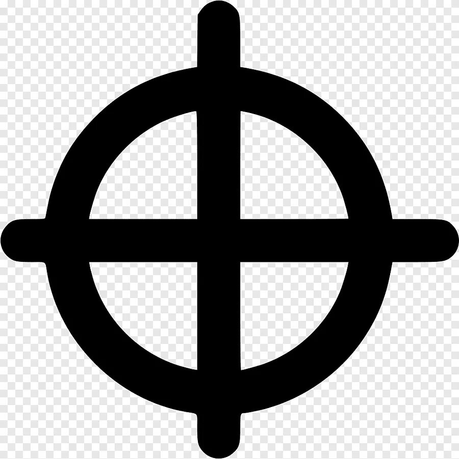 Символы по горизонтали. Крест в круге. Крест в круге символ. Знак кружок с крестиком. Круг с крестом внутри.