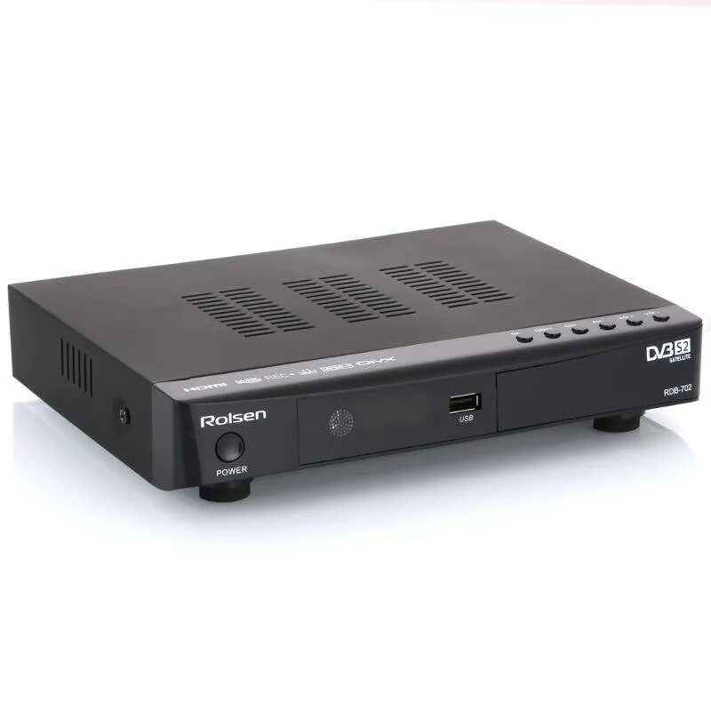 Dvb s2 сигнал. Спутниковый ресивер rolsen rdb-702. rdb 602 тюнер. ресивер dvb-t2 rolsen rdb-508. rolsen цифровая приставка rdb-702.