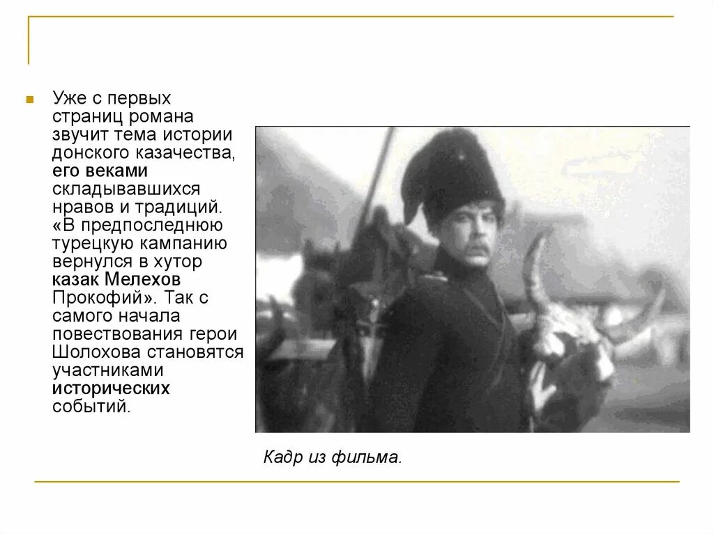 Картины жизни донских казаков в романе тихий. Тема казачества в романе тихий Дон.