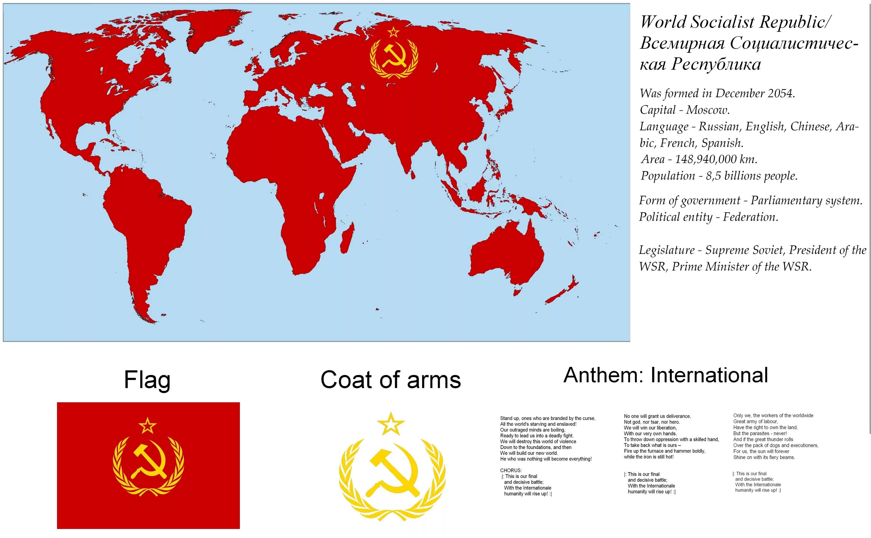 Международные социалистические страны. Всемирная Социалистическая Республика. Коммунистическое государство. Страны с коммунистическим режимом. Весь мир это коммунистические страны.