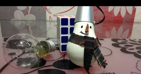 Дракон из лампочки