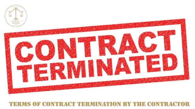 Terminate object. Termination of the contract. печать terminated. белые буквы terminated.