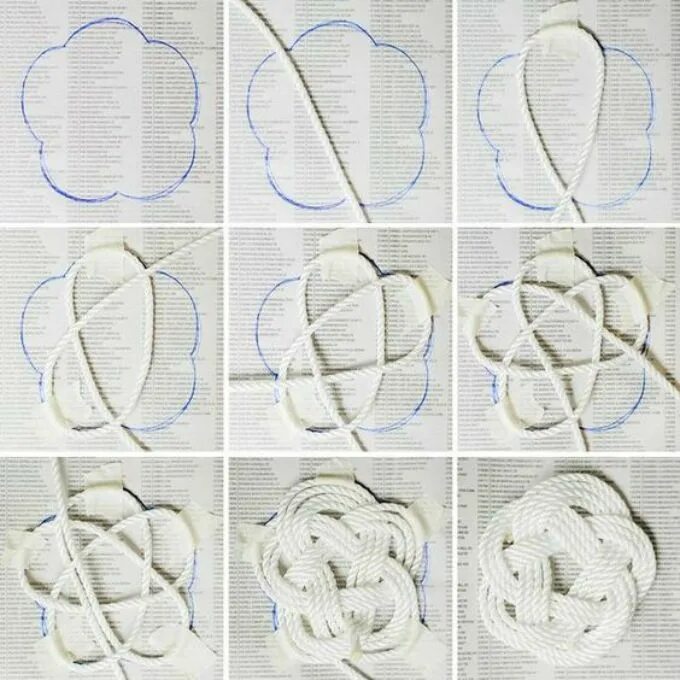 1000 идей - своими руками - Картинки из тем OK.RU Rope crafts diy, Knots diy, Ma