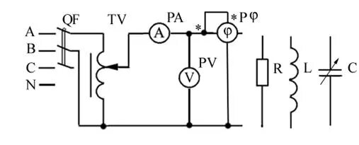 Схема включения ваттметра и фазометра. Схема фазометра для двух сигналов. Схема ваттметра и фазометра. 'Ktrnhbxtcrbt wtgb Htpbcnjh rfneirf bylernbdyjcnb gif. Амперметр с катушкой индуктивности