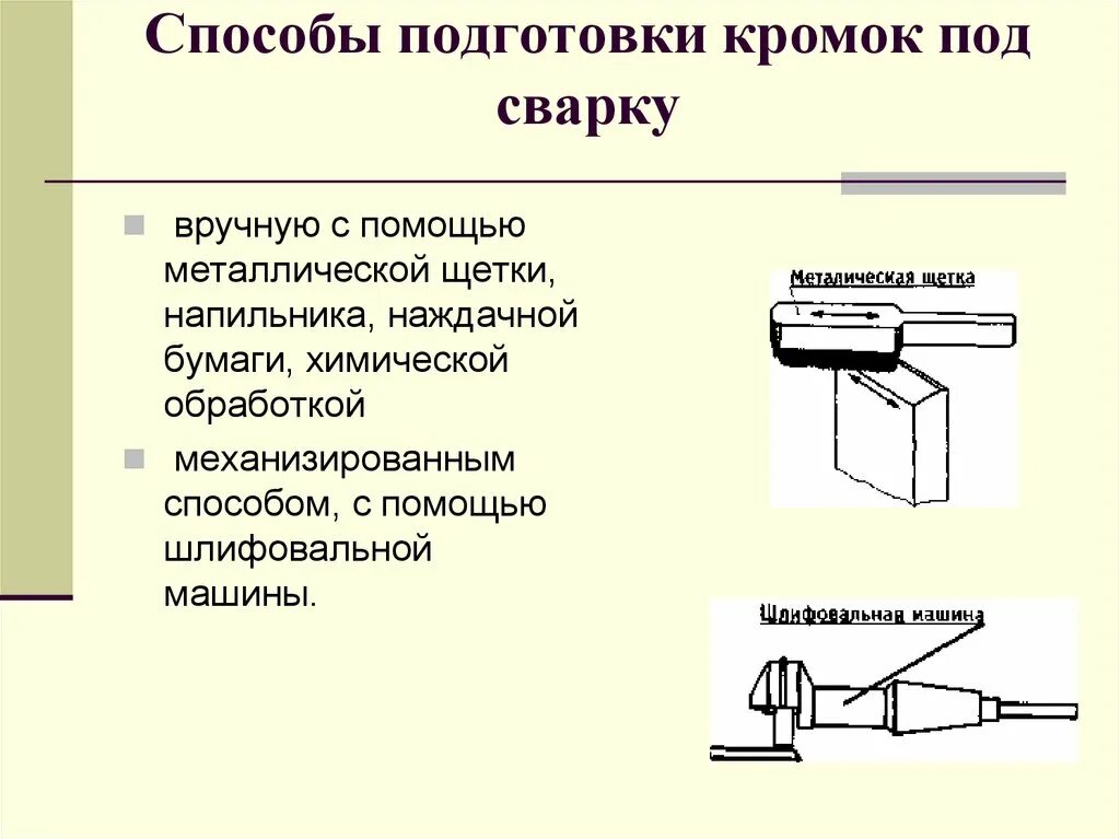 Операции подготовки деталей. Правила подготовки изделий под сварку. Правила подготовки кромок изделий под сварку. Правила подготовки металла под сварку. Подготовка кромок при сварке.