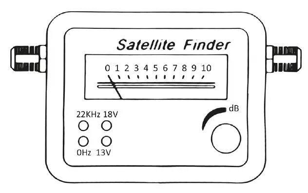 Satellite finder инструкция. Satellite finder схема прибора. Satellite finder инструкция на русском языке. Индикатор уровня. Satellite finder sf-006 инструкция.