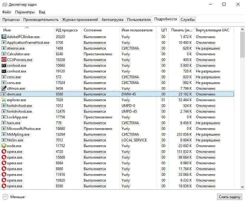 Диспетчер рабочего стола грузит gpu. Dwm exe что это за процесс. диспетчер окон рабочего. exe. dwm 1 что это за процесс.