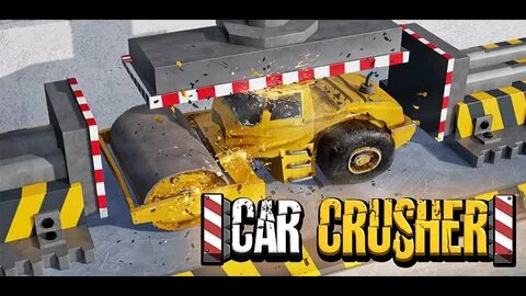 Crushes car
