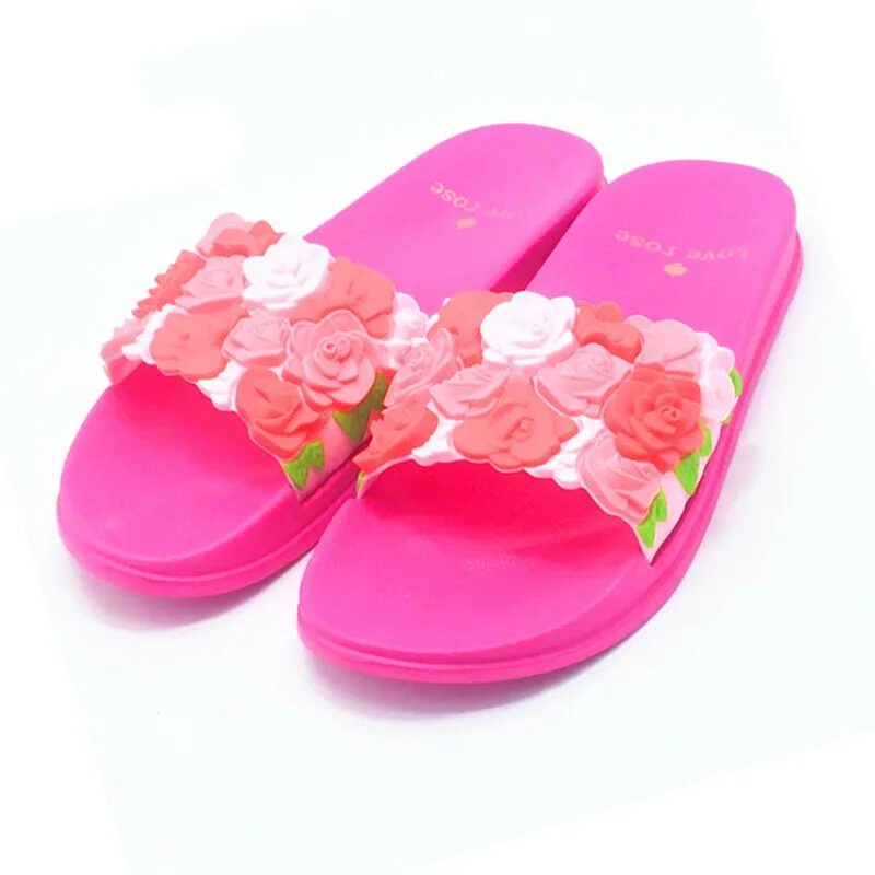 резиновые шлепки женские