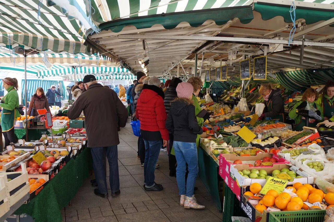 Продовольственный рынок. Продуктовый рынок в Германии. Европейский продуктовый рынок. Уличный рынок. Самые дешевые продуктовые рынки