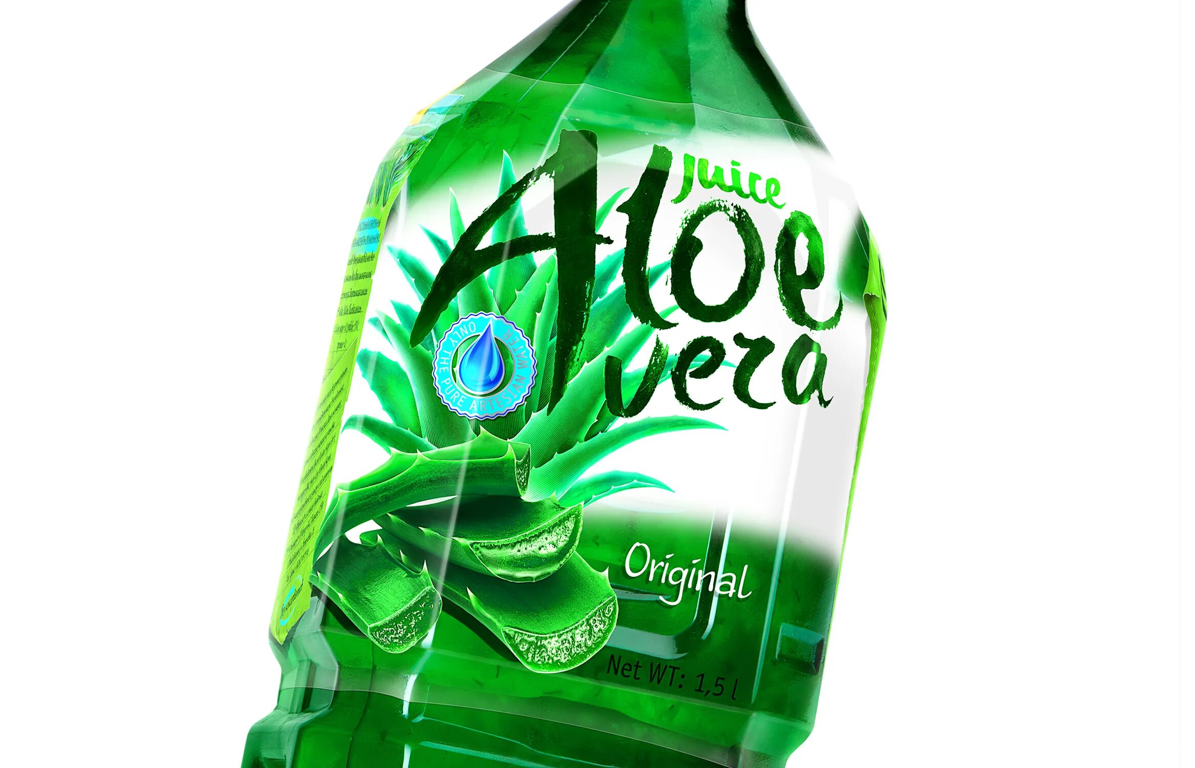 Aloe Vera напиток. Вода алоэ.