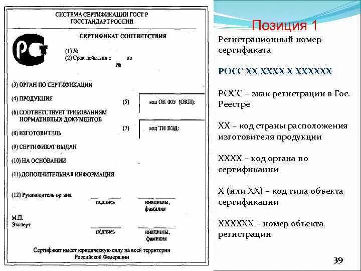 Номер сертификата россии. Расшифровка номера сертификата соответствия. Номер Бланка сертификата соответствия. Регистрационный номер сертификата соответствия. Номер сертификата на сертификате соответствия.