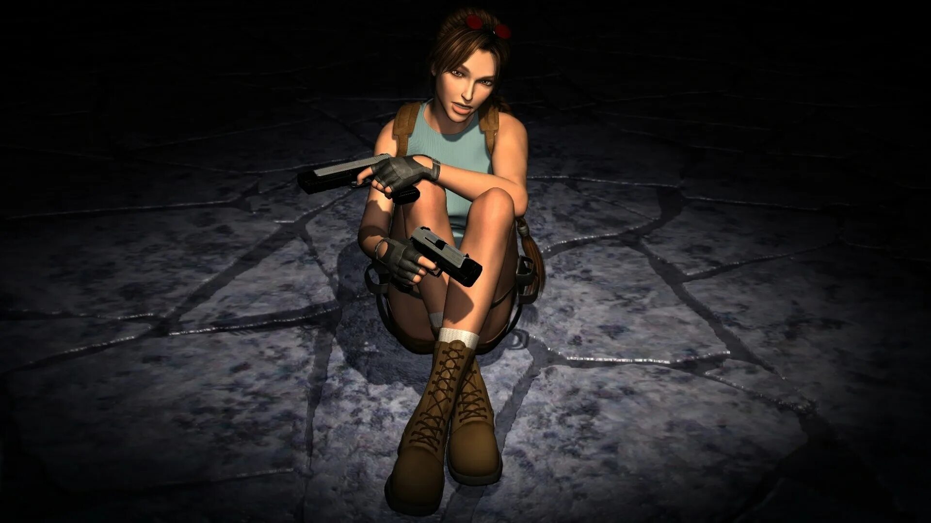 Lara croft 3d video