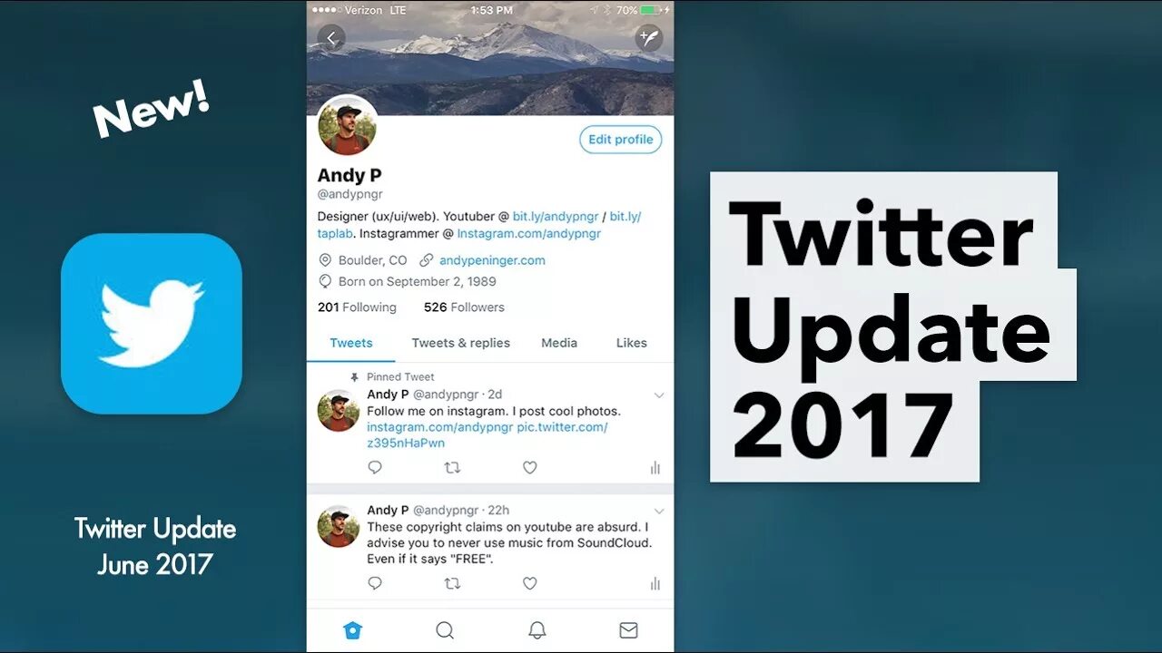 Update 2017. Твиттер 2017. Twitter обзор. Новый Твиттер. Твиты 2017 на андроид.