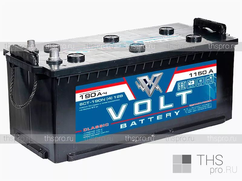 Аккумулятор Volt 190. Батарея Volt Classic 6ст-190 (4) аккумуляторная. 6ст132 эм. Аккумуляторная батарея (АКБ) 190ah 1150a (прямая полярность -/+) Volt Classic. Www 12v