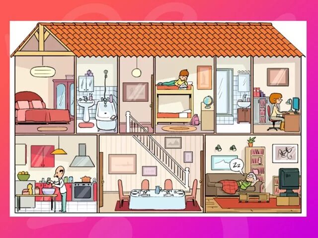 My family lives in a flat