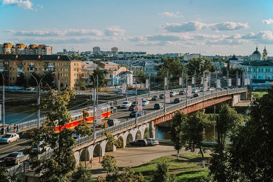 Красный мост орел