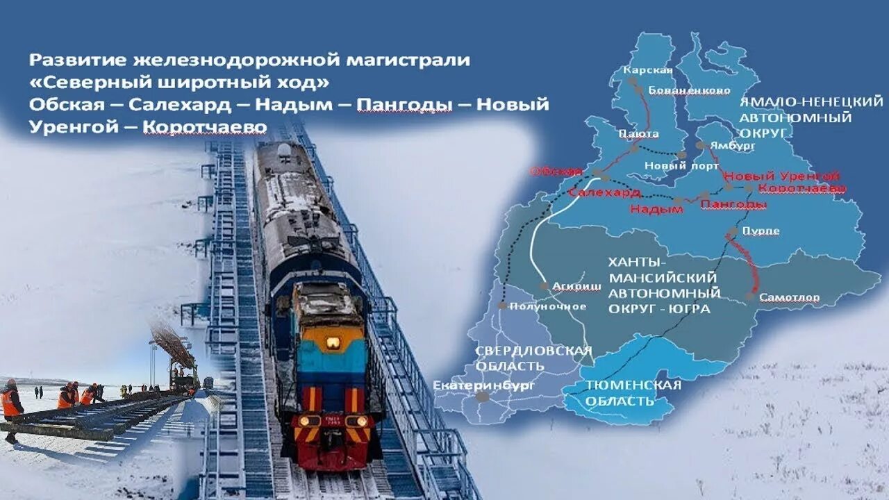 Железная дорога Обская-Салехард-Надым. Железнодорожная магистраль Северный широтный ход. Северный широтный ход на железной дороге. ЖД Северный широтный ход схема. Поезд до салехарда