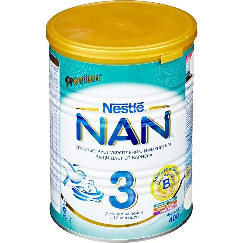 Нан-2 оптипро премиум смесь сухая молочная 800г. Смесь молочная Nestle nan (Нестле нан) 3 800г. Молочная смесь nan 3 Premium, 400 гр. Смесь Nestle nan 4.