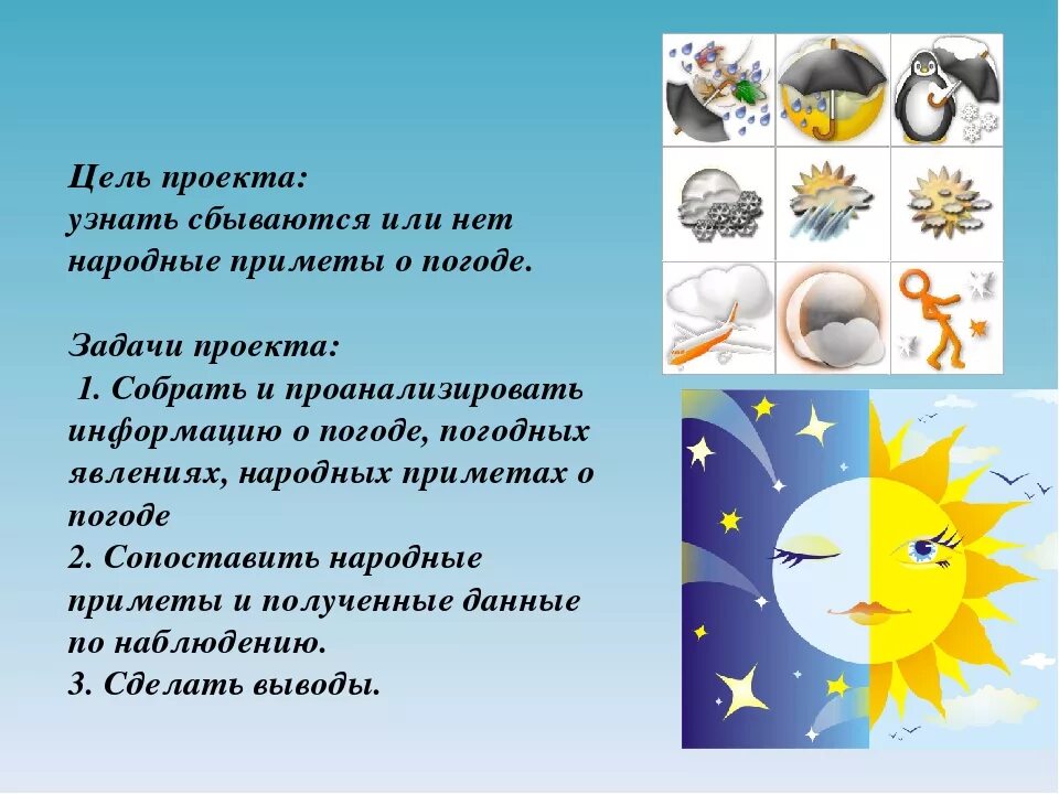 Народные приметы о погоде. Предсказание погоды по народным приметам. Приметы погодных явлений. Темы для проекта приметы. Презентация приметы погоды